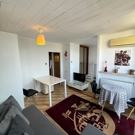 с видом, центр варшавы Apartamento Varsovia