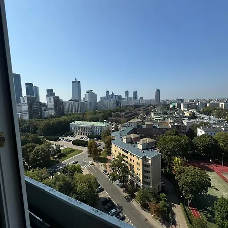 Appartement с видом, центр варшавы Warschau