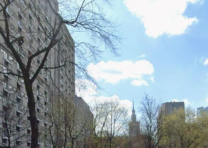 شقة с видом, центр варшавы