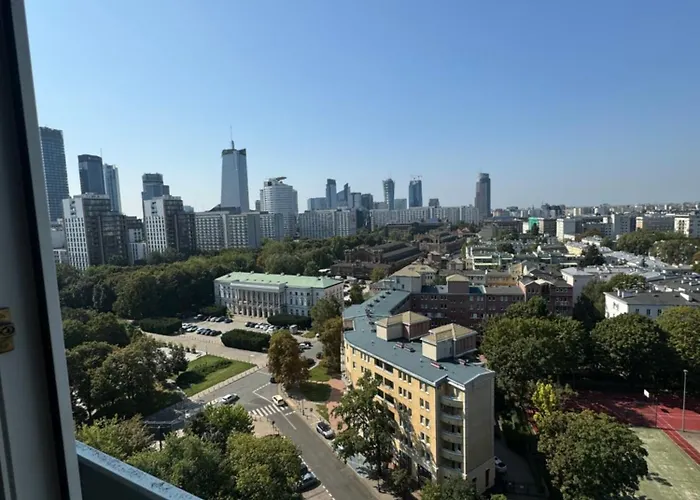 شقة с видом, центр варшавы وارسو