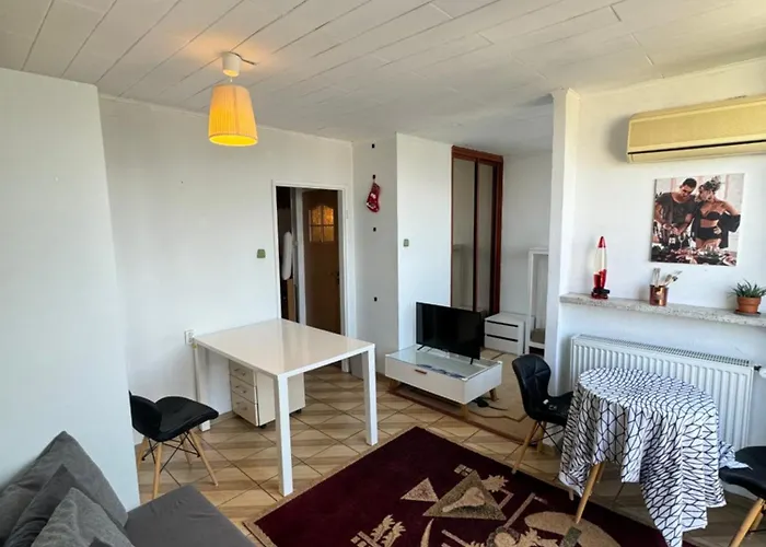 с видом, центр варшавы شقة وارسو